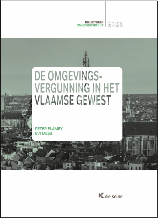 Cover boek 'De omgevingsvergunning in het Vlaamse Gewest'